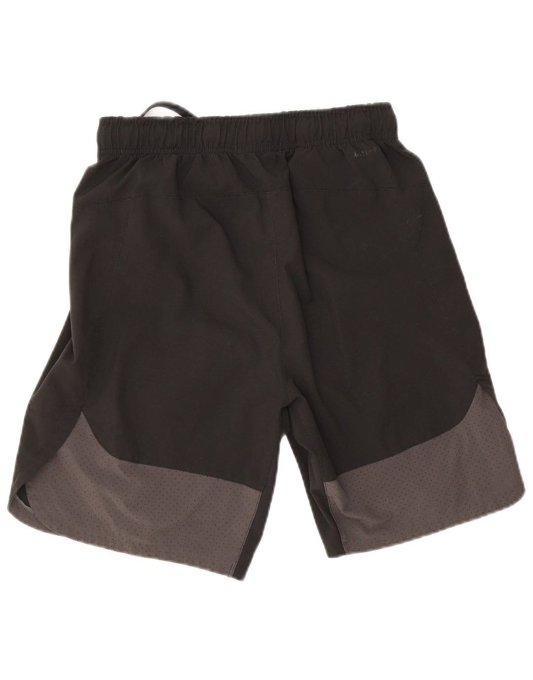 Nike - Pantalones cortos deportivos Dri Fit para hombre, poliéster color block, color negro, pequeño
