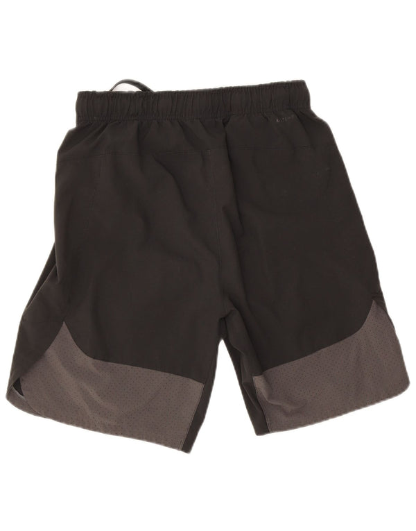 Nike - Pantalones cortos deportivos Dri Fit para hombre, poliéster color block, color negro, pequeño