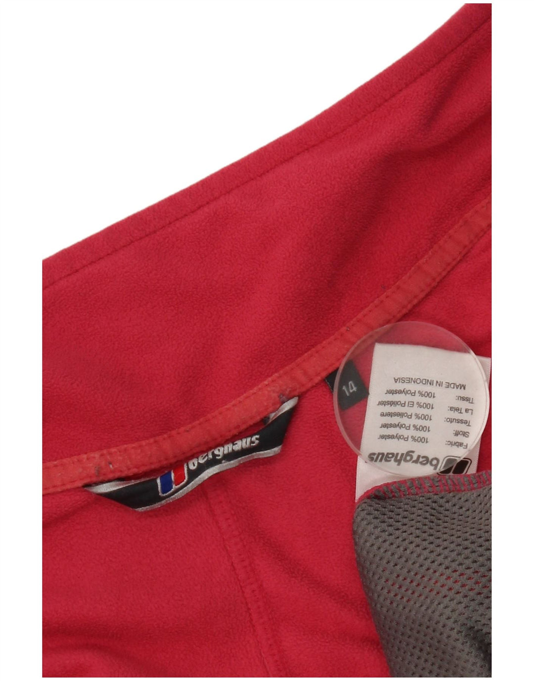 Berghaus Chaqueta polar para mujer UK 44 Poliéster rosa medio