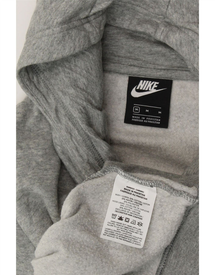 NIKE Sudadera con capucha para mujer UK 40 Algodón gris medio