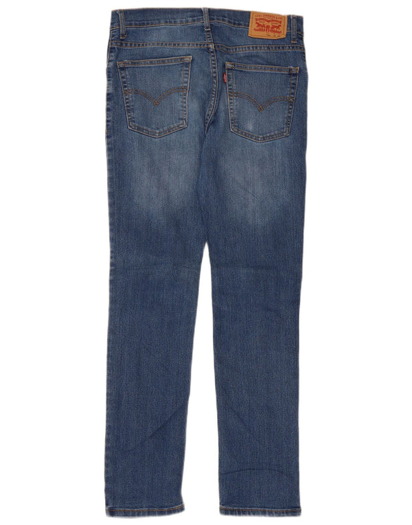 Levi's Boys 510 Vaqueros pitillo desgastados 15-16 años W28 L28 Algodón azul