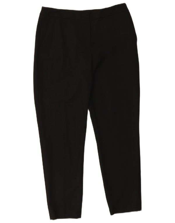Hobbs Pantalones Chinos Slim para Mujer UK 12 Medium W32 L28 Lana Negra