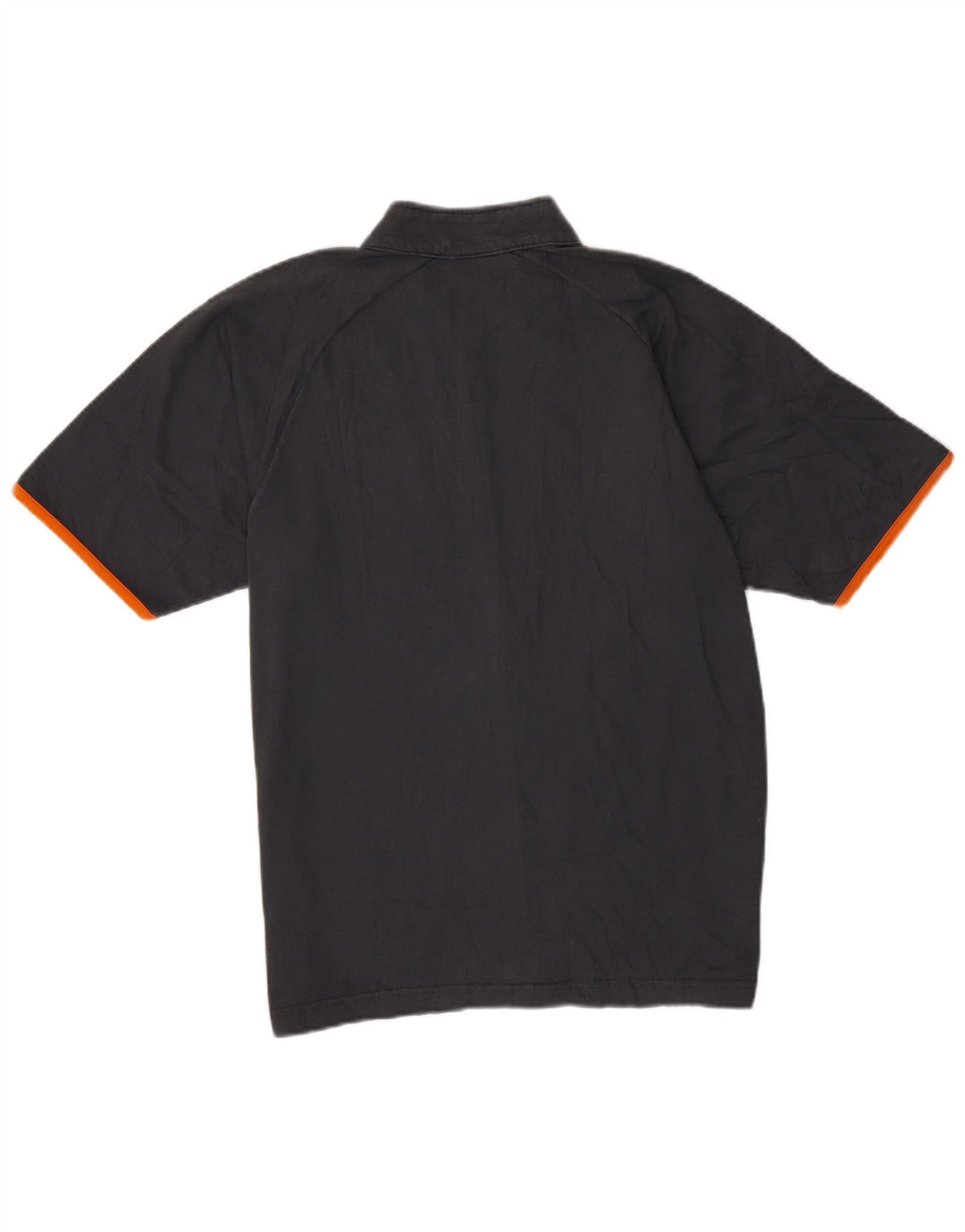 Champion Camiseta Con Cuello Y Cremallera Para Hombre Top Grande De Algodón Gris