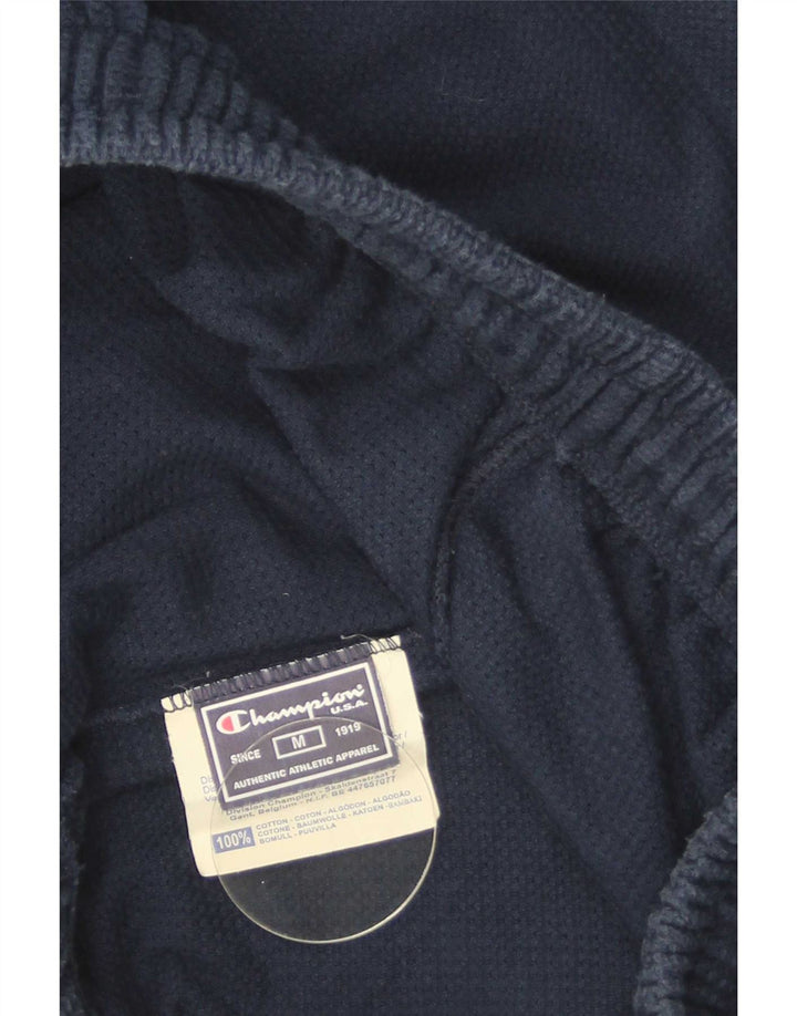 Champion Shorts deportivos gráficos para hombre Algodón azul marino mediano