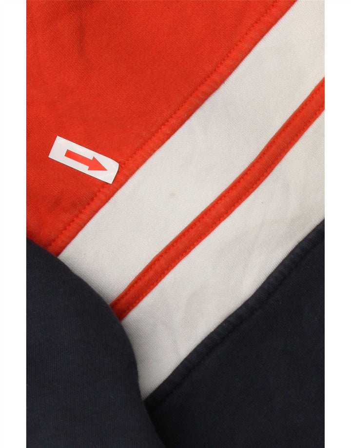 Ellesse Hombre Chándal Top Jacket XL Azul Marino Colorblock Algodón