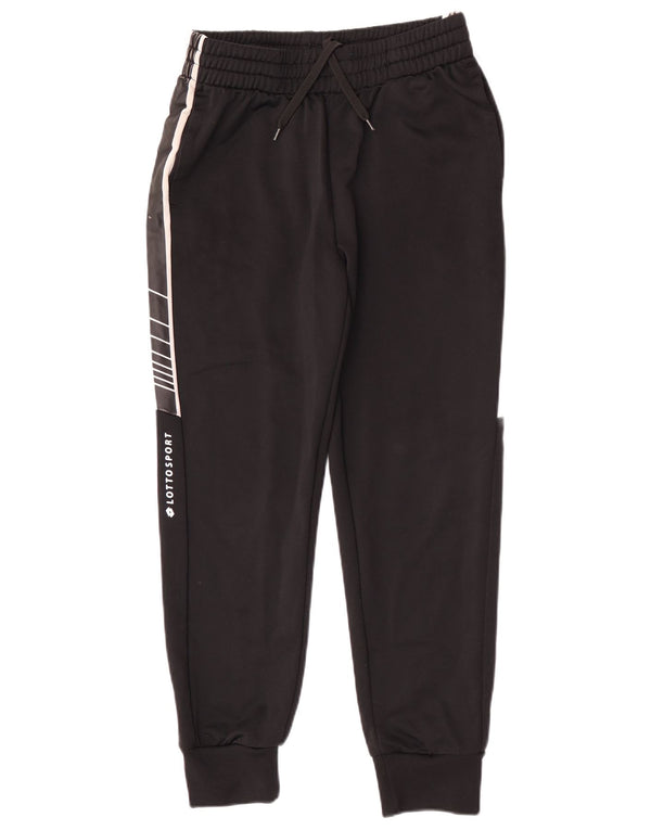 Lotto Pantalones De Chándal Para Hombre Joggers Small W29 L27 Negro Rayas Deportes
