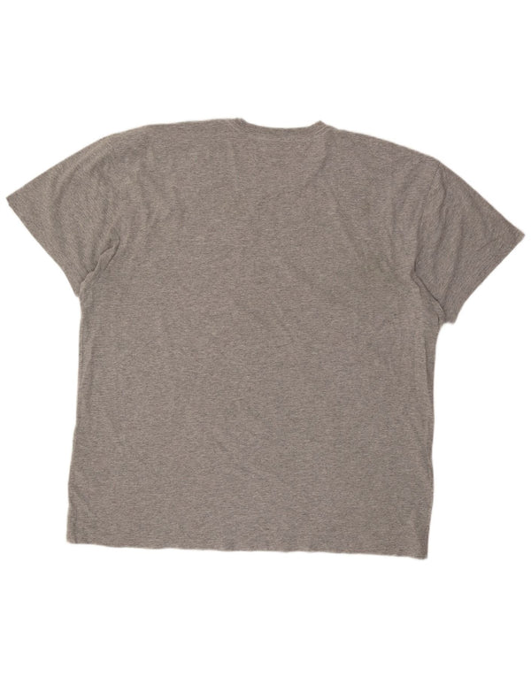 Vans Camiseta gráfica de ajuste clásico para hombre, talla 2XL, algodón moteado gris