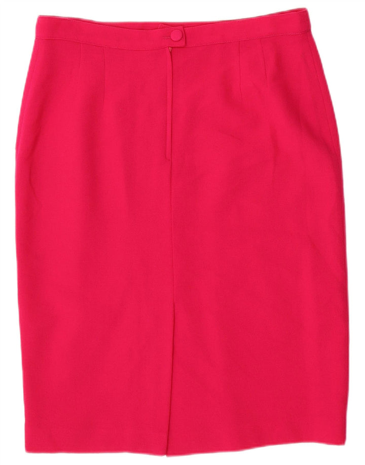 Marina Rinaldi Conjunto de falda de 2 piezas con 5 botones para mujer, talla 19, pequeña, W32, color rosa