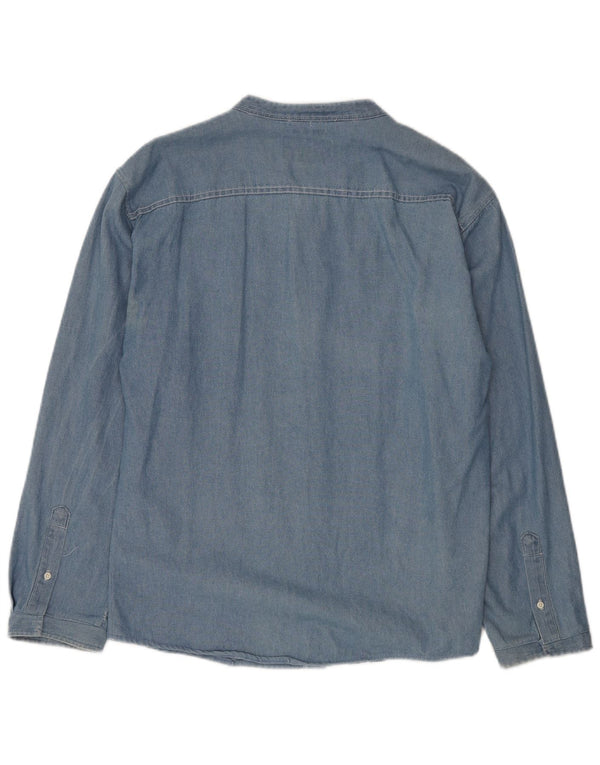 AMERICAN RAG Camisa vaquera para hombre 3XL Algodón azul