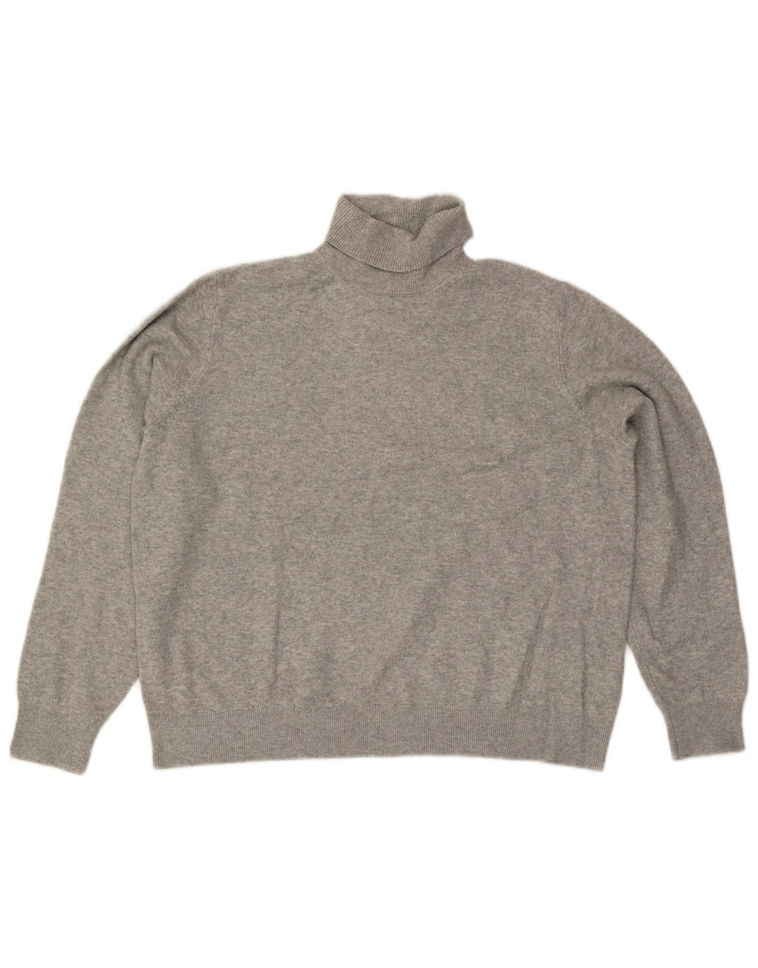 Marks & Spencer Suéter tipo jersey con cuello vuelto para mujer Reino Unido 46 Grande Gris moteado