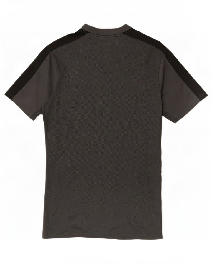 Camiseta Nike Dri Fit Slim para hombre Gris medio Colorblock Poliéster