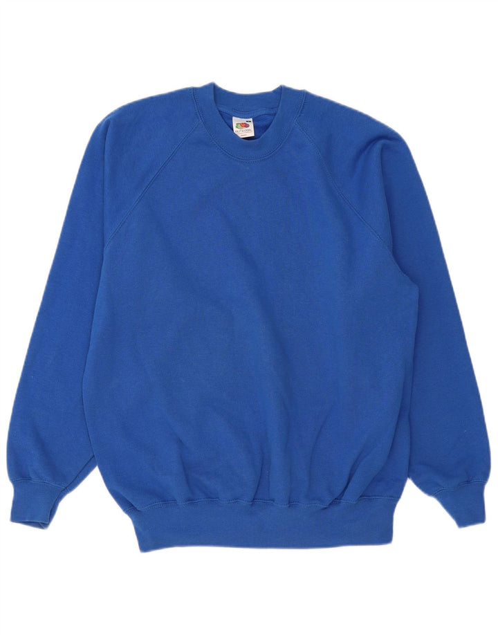 Fruit Of The Loom Sudadera Regular Fit Jersey De Algodón Azul Medio Hombre