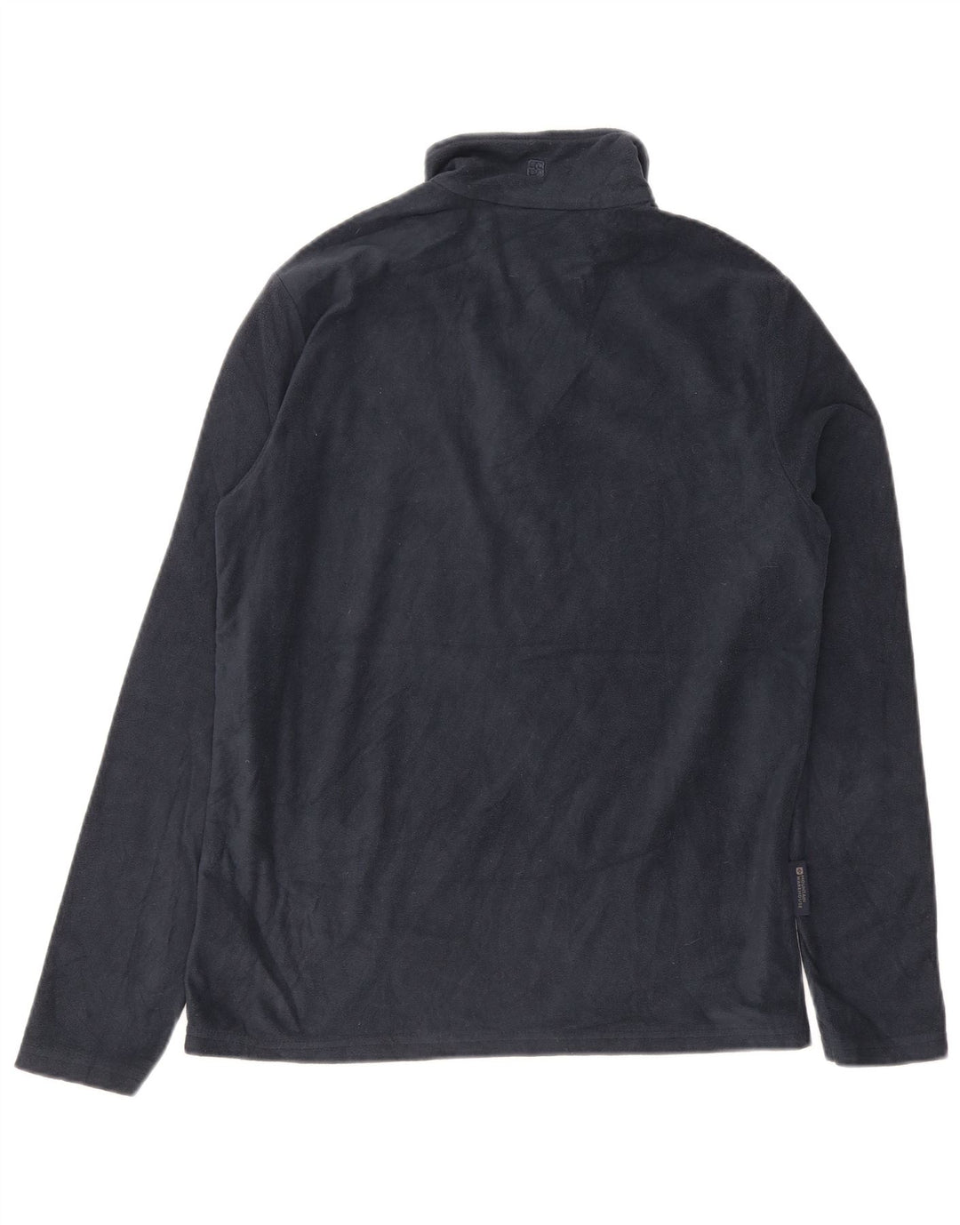 Jersey de forro polar con cuello y cremallera para hombre de Mountain Warehouse XS Poliéster azul marino