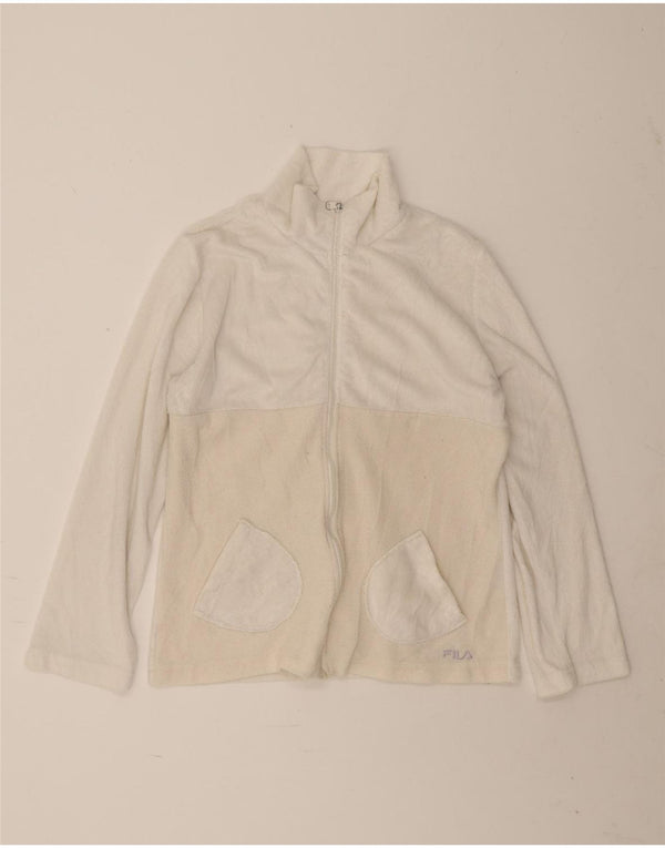 Fila Chaqueta polar para mujer UK 46 Large White