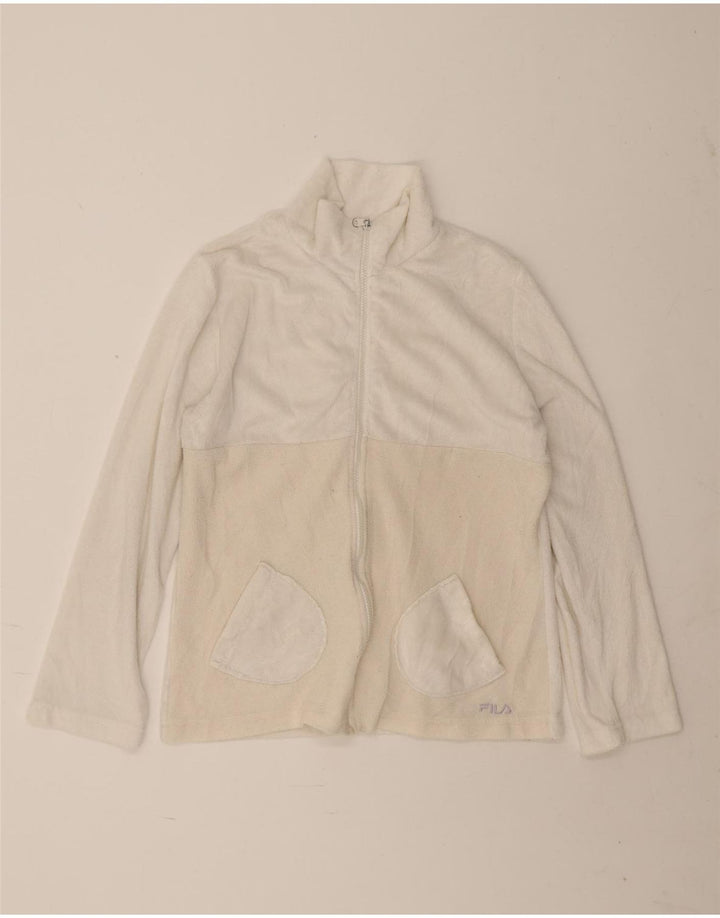 Fila Chaqueta polar para mujer UK 46 Large White