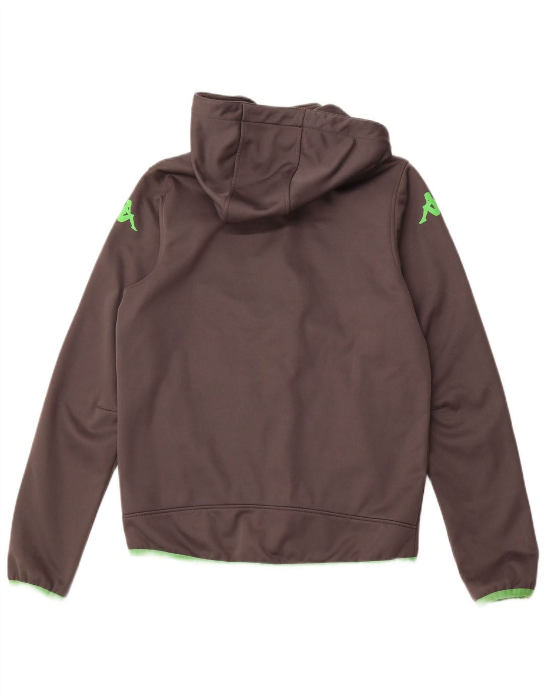 KAPPA Mens Borussia Mönchengladbach Chándal con Capucha Chaqueta Superior Small Gris