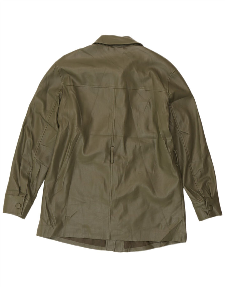Marks & Spencer Chaqueta utilitaria extragrande para mujer UK 10 Small Khaki