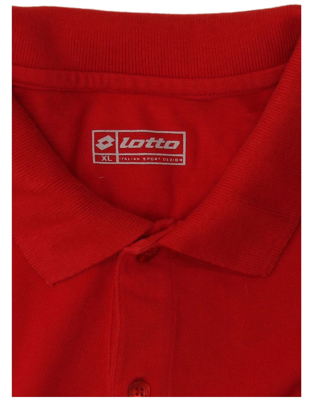 Polo Lotto Hombre XL Rojo