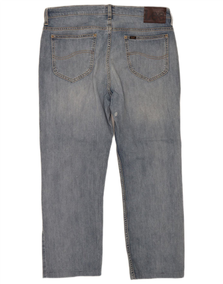 Vaqueros Cortos Lee Mujer W32 L24 Azul