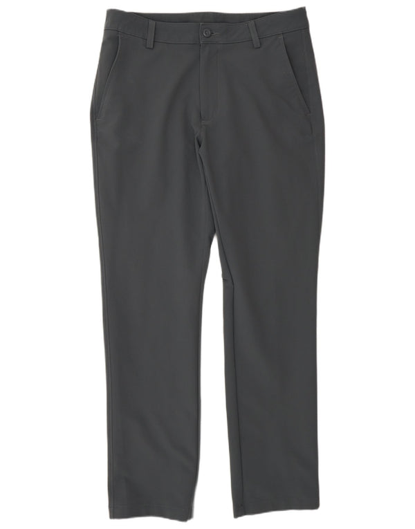 Under Armour Pantalón chino ajustado para hombre W32 L32 Gris