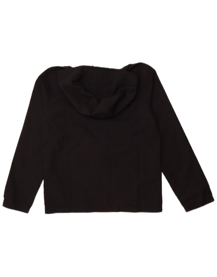 Under Armour Chaqueta impermeable con capucha para niños 11-12 años Grande Negro Colorblock