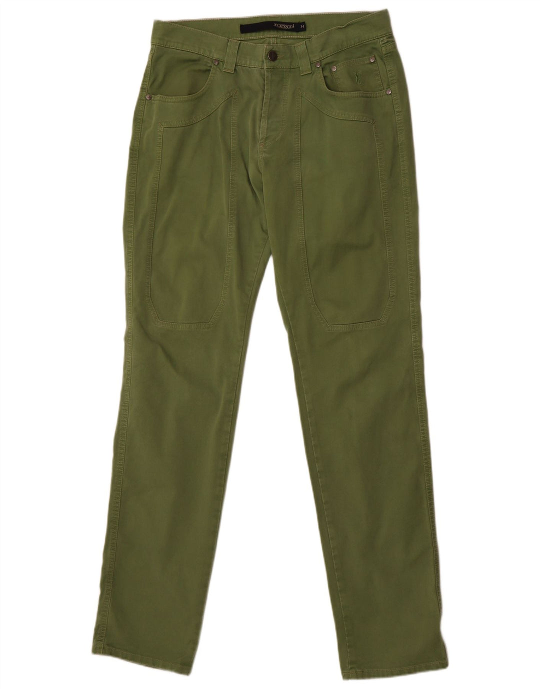 Jeckerson Jeans ajustados para hombre W34 L34 Algodón verde