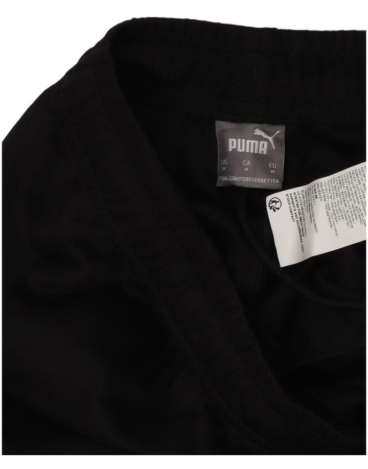 Pantalones De Chándal Puma Hombre Negro Mediano Poliéster Color Block