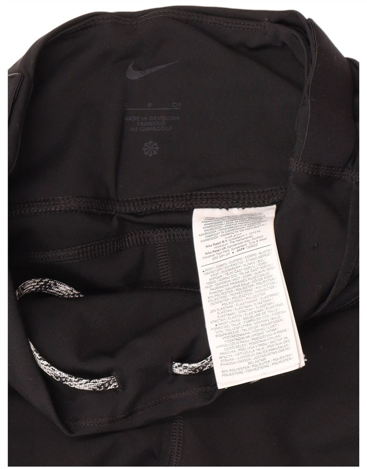 Nike Leggings gráficos para mujer UK 8 Small Poliéster negro