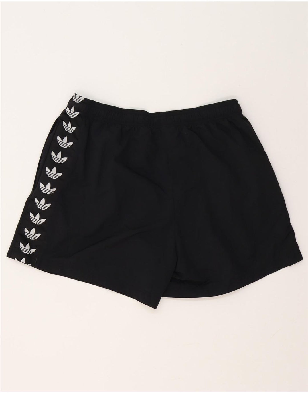 ADIDAS Pantalones cortos deportivos gráficos para hombre Poliéster negro grande