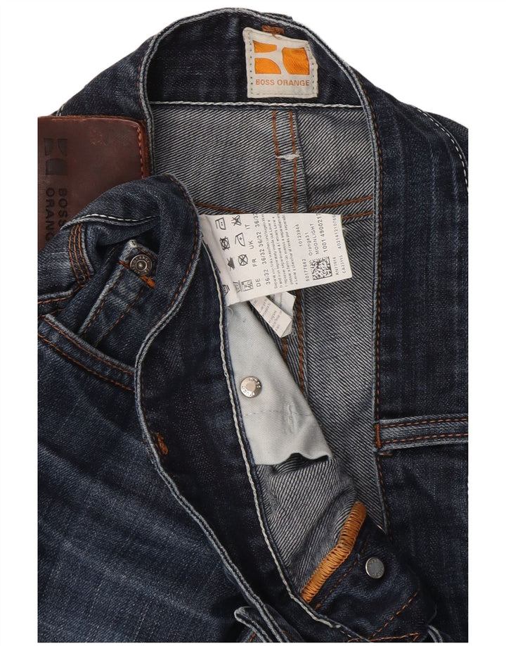 Pantalones cortos de mezclilla Hugo Boss para hombre W36 azul grande