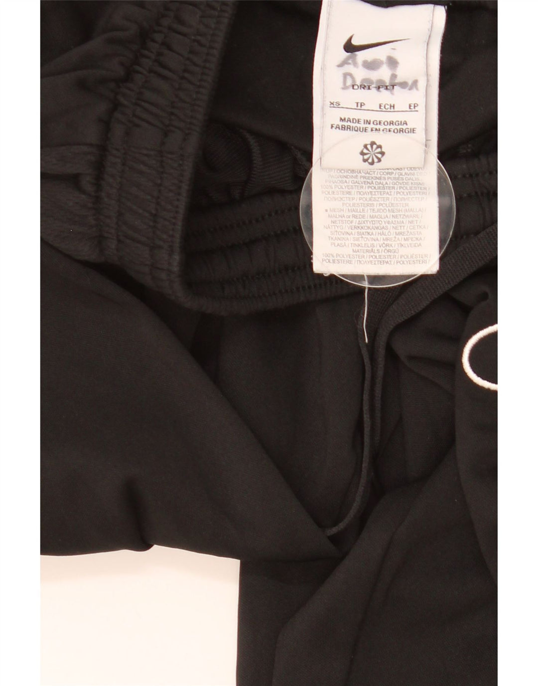 Nike Dri Fit - Pantalón de chándal para hombre, talla XS, color negro