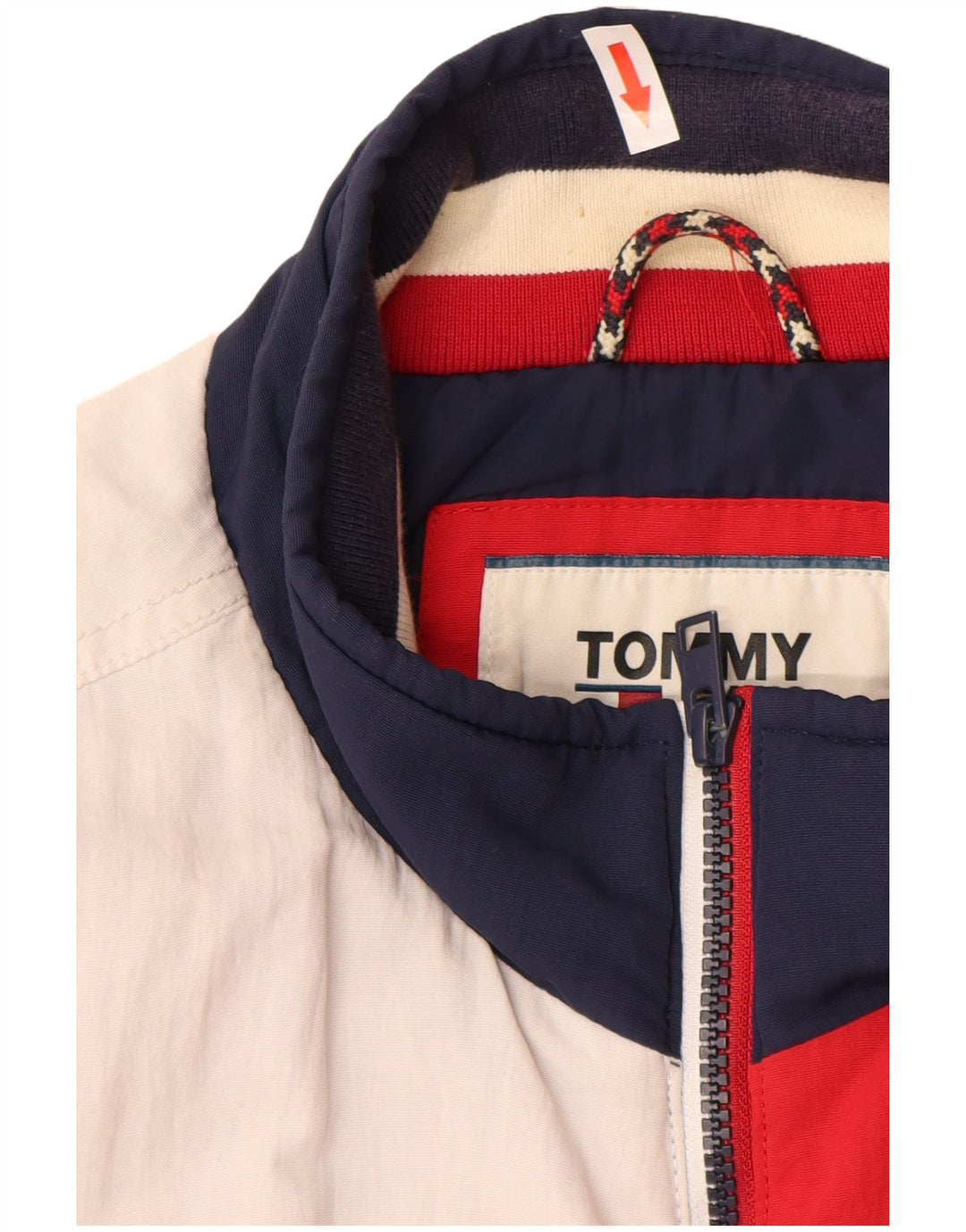 Tommy Hilfiger Chaqueta Bomber para Hombre UK 40 Grande Multicolor Colorblock