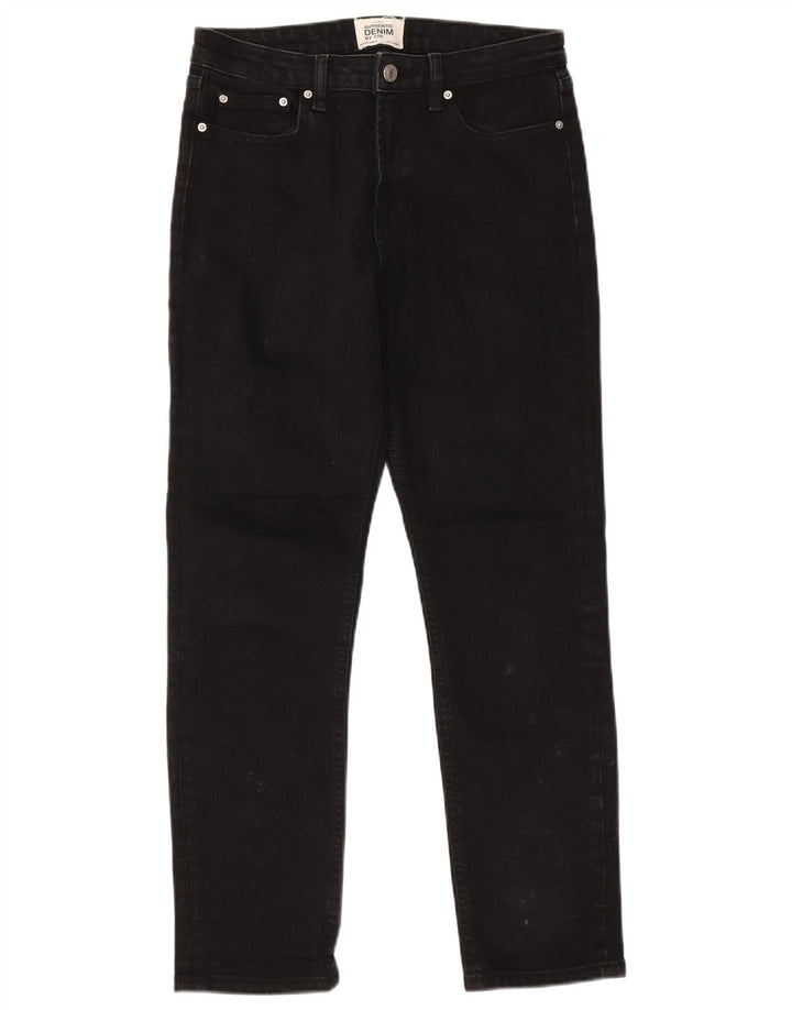 ZARA Mujer Trafaluc Slim Jeans W28 L27 Algodón Negro