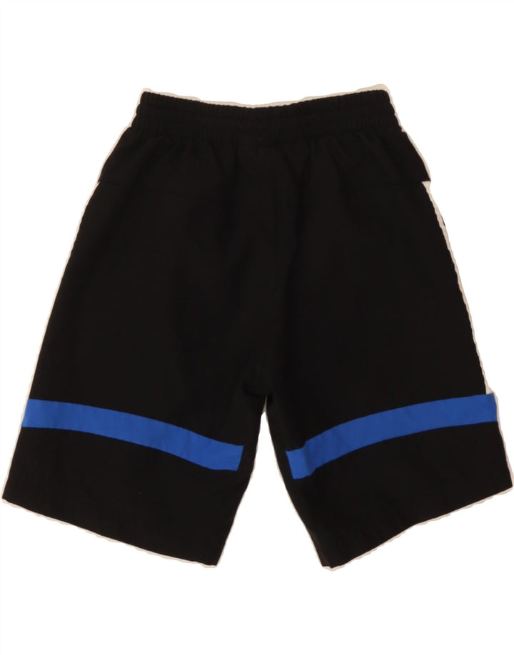 ADIDAS Boys Sport Shorts 9-10 Years  Black Colourblock Polyester Vintage Adidas and Second-Hand Adidas from Messina Hembry 