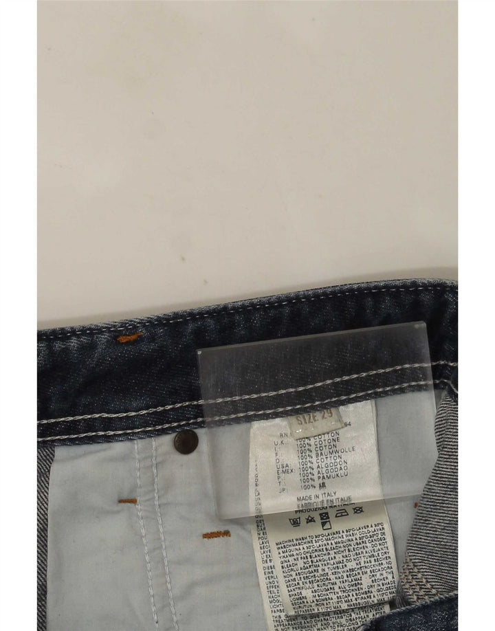 Diesel Shorts De Mezclilla Desgastados Para Hombre W29 Algodón Azul Pequeño