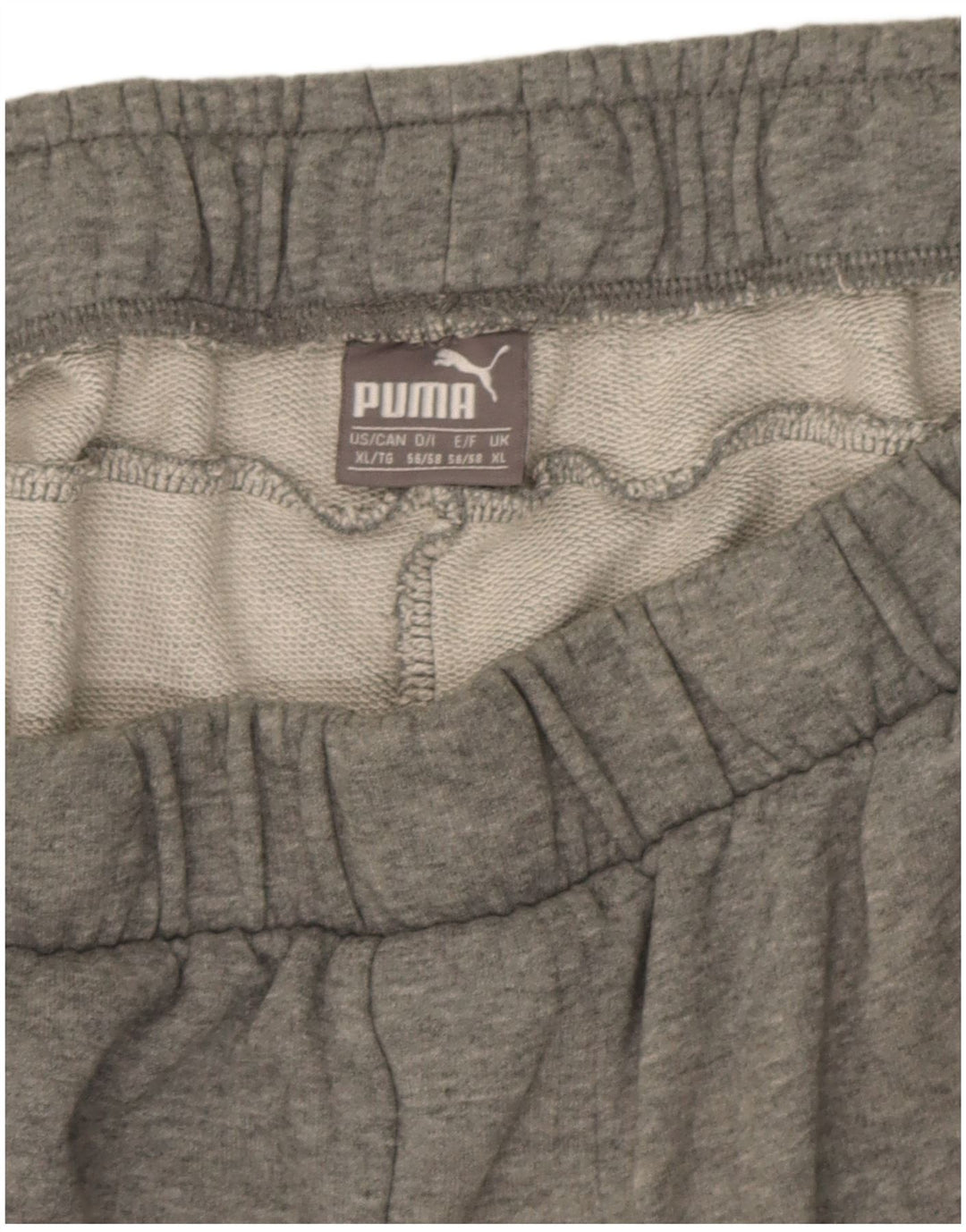 Puma Pantalones cortos deportivos para hombre XL de algodón moteado gris