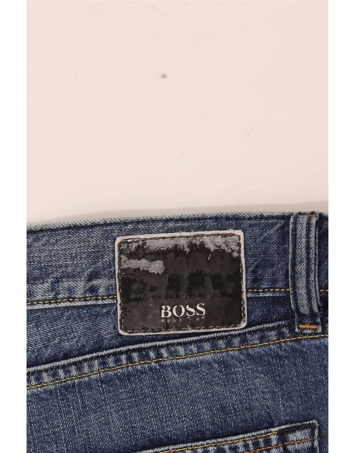 Vaqueros Hugo Boss Hombre Sueltos W38 L30 Algodón Azul