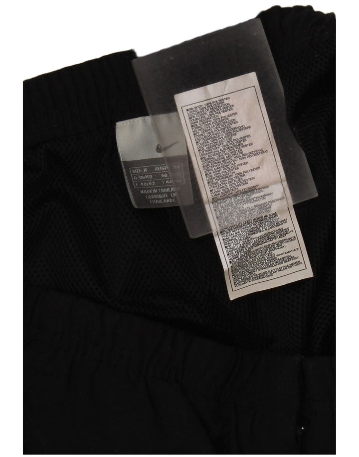 Nike Mujer Capri Chándal Pantalones UK 10/12 Mediano Negro Poliéster