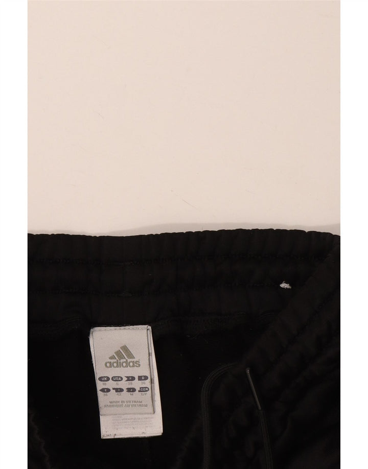ADIDAS Pantalones de chándal para mujer UK 10 Small Black Poliéster