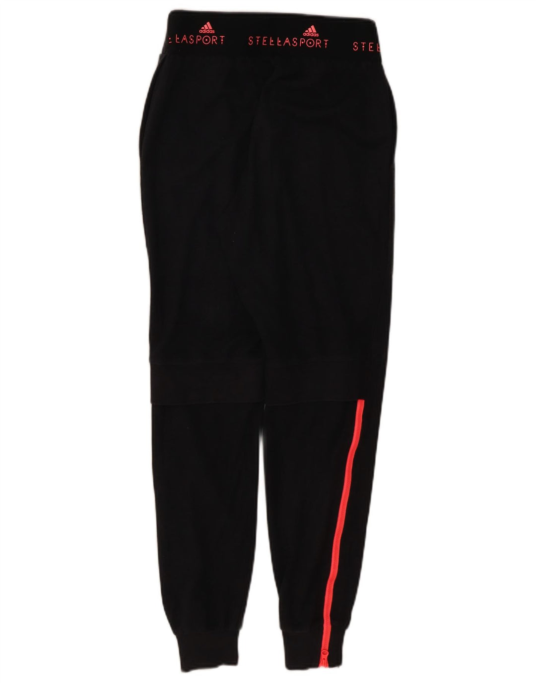 ADIDAS Mujer Stella Graphic Chándal Pantalones Joggers UK 4/6 XS Negro
