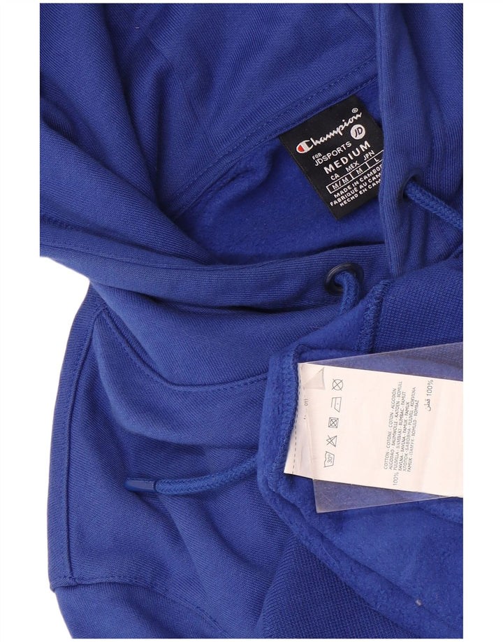 Champion Sudadera Con Capucha Gráfica De Algodón Azul Medio