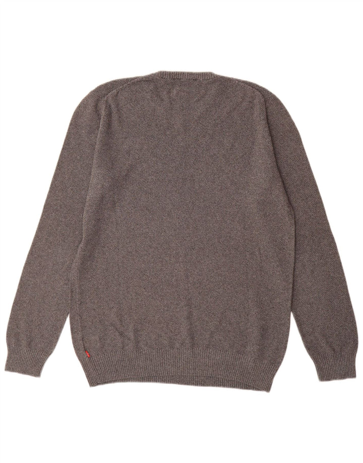 Levi's Jersey De Cuello Redondo Para Hombre De Algodón Gris Medio