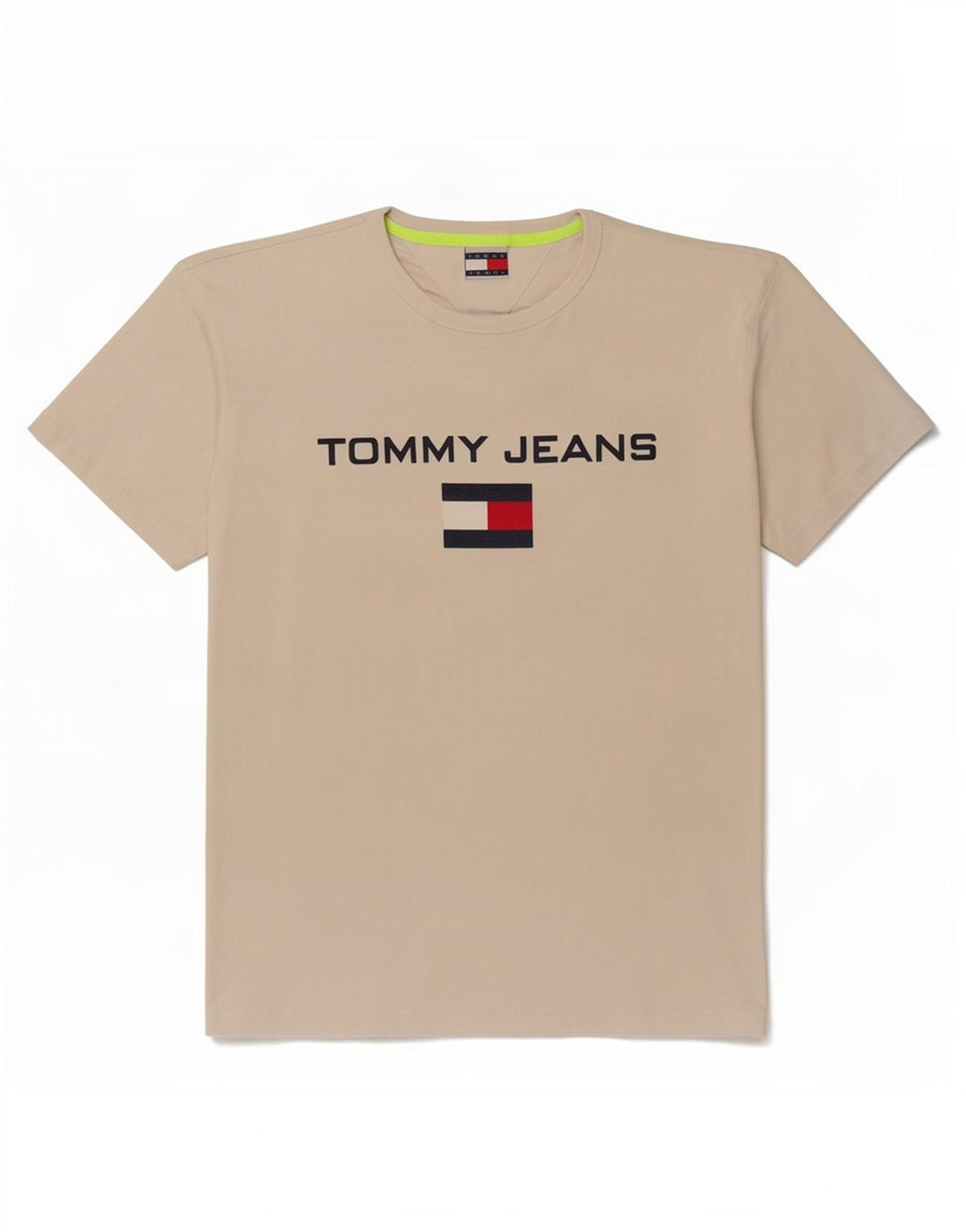 Tommy Hilfiger Camiseta gráfica para hombre Top Algodón beige medio