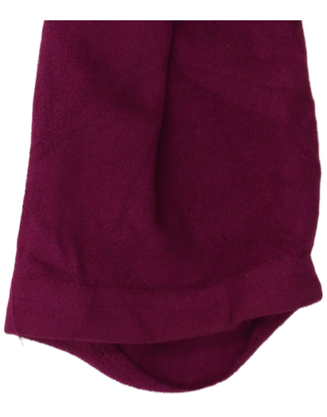 EDDIE BAUER Jersey polar con cuello y cremallera para mujer UK 46 Poliéster morado grande