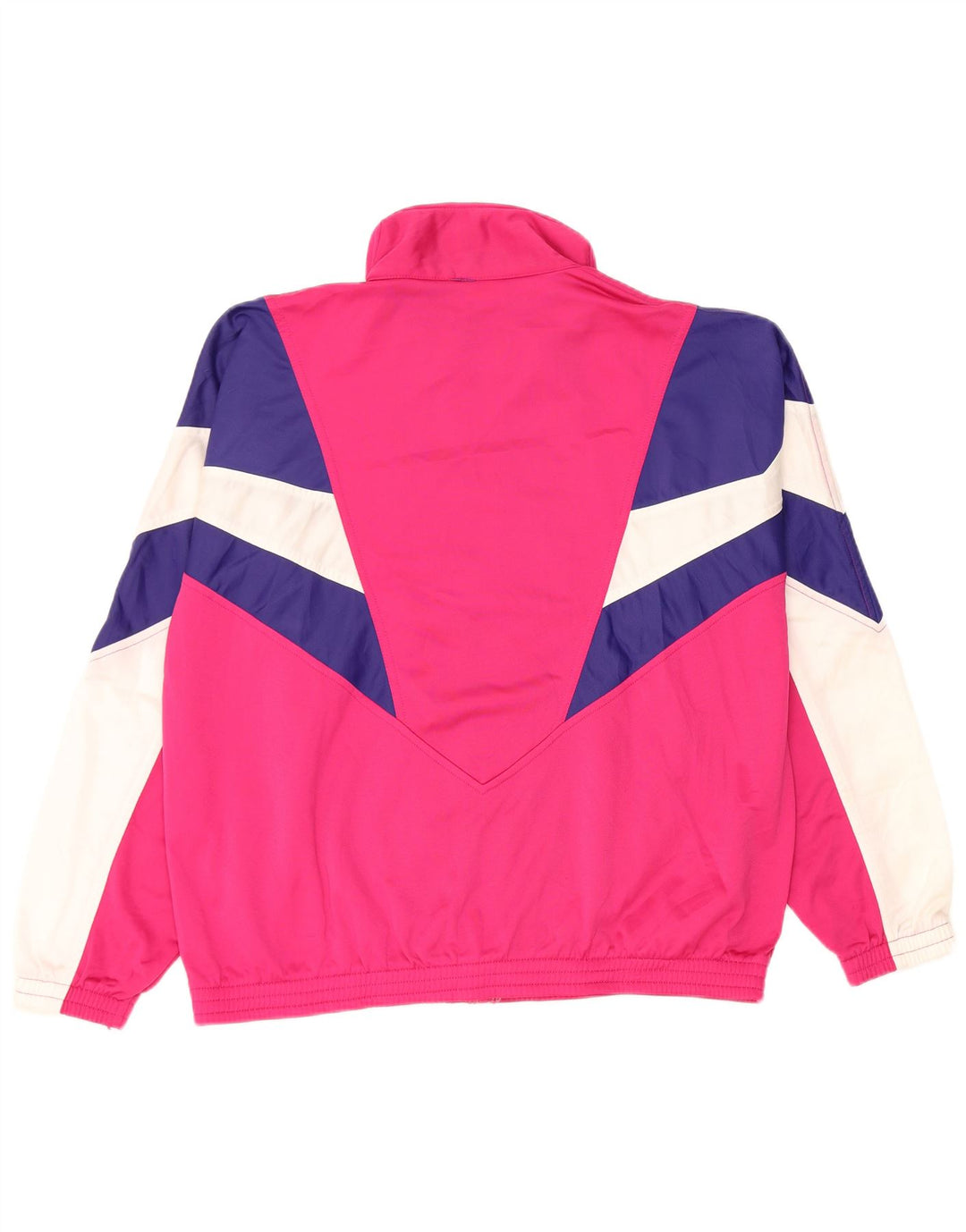 Chaqueta de chándal para mujer Ellesse UK 40 Medium Pink Colourblock Retro