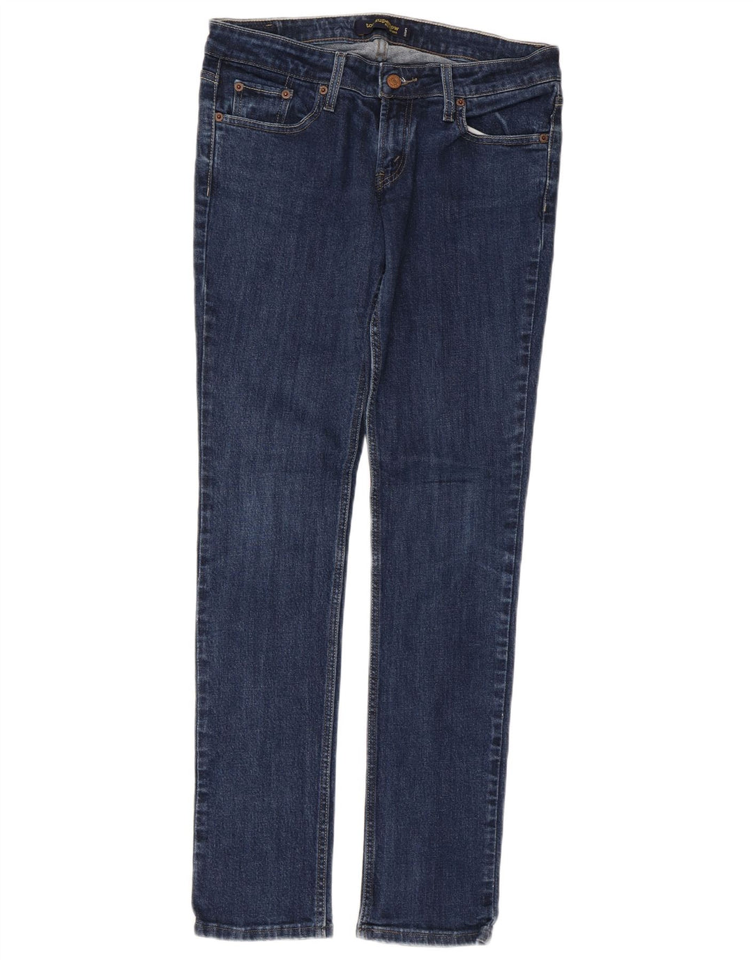 Levi's Jeans 524 Super Low Skinny para mujer US 9 Medium W32 L31 Algodón azul