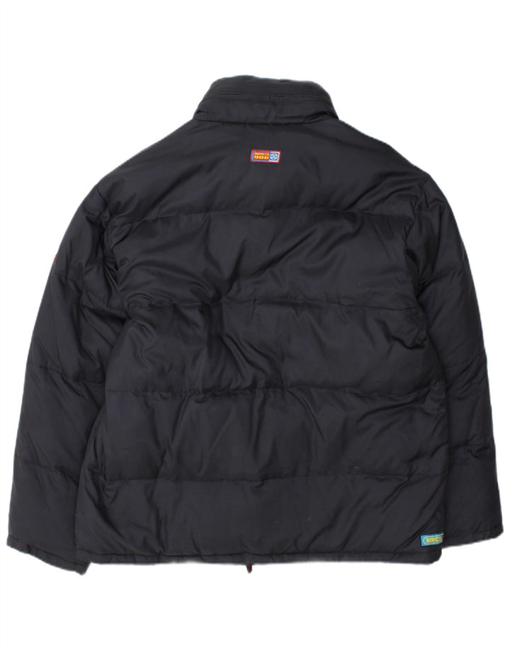 Chaqueta acolchada con capucha para mujer Invicta UK 44 Large Poliamida azul marino