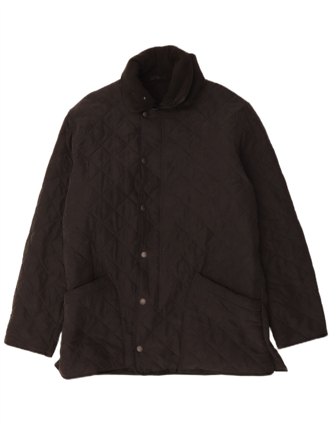 BARBOUR Chaqueta acolchada para hombre Reino Unido 40 Grande Negro
