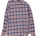 Camisa Tommy Hilfiger Slim Fit de algodón a cuadros multicolores grandes para hombre