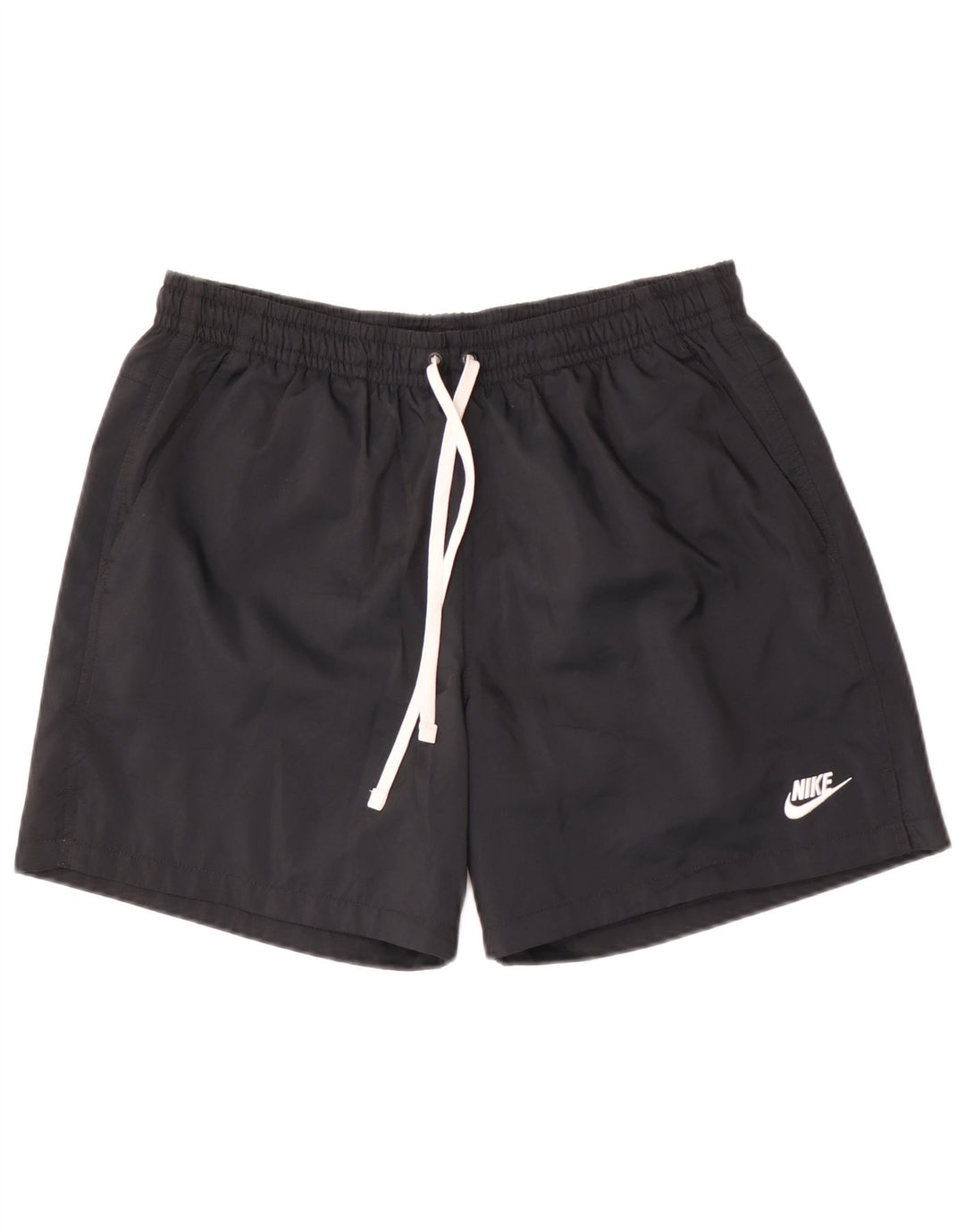 Nike - Pantalones cortos deportivos para hombre, talla grande, poliéster negro
